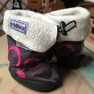 Stonz Medium Toddler Snow Booties With Liners